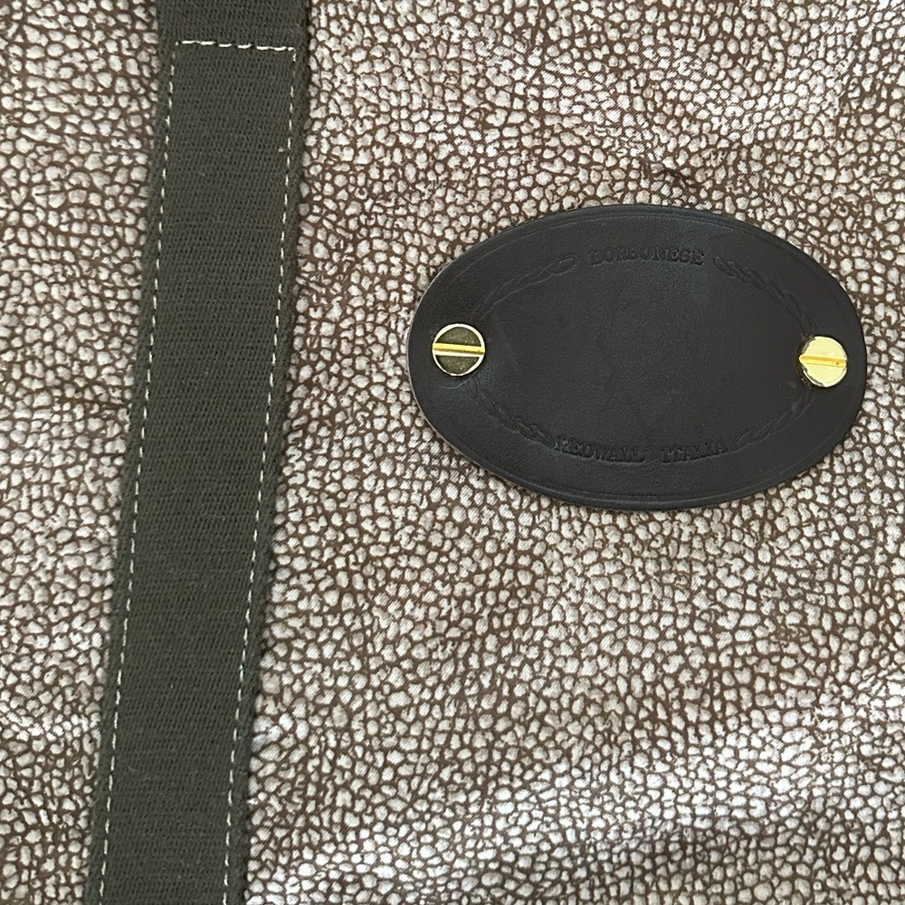 Borbonese Redwall Large Nylon Duffle Bag - Picture 4 of 9